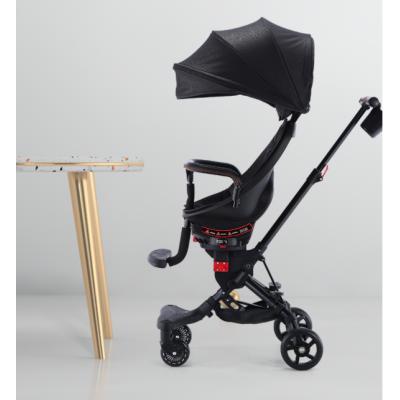 Baby roller cart folding two-way portable lie down sleeping baby portable high landscape baby stroller