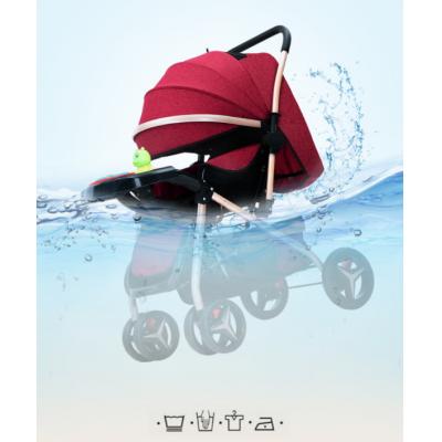 High landscape baby stroller can sit and lie down two-way ultra light portable folding shock absorbent umbrella car four