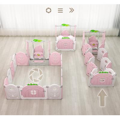 Children's play fence ground baby indoor home park baby safety crawl pad protective fence