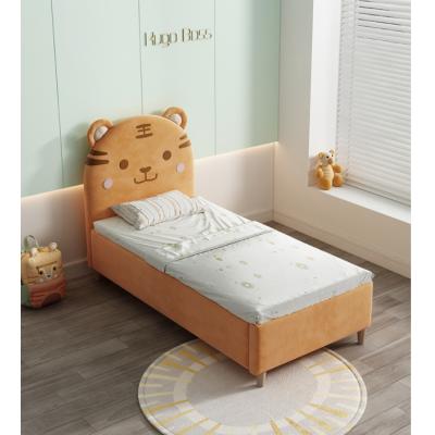 Storage children's patchwork bed Boys' extra wide bed children's bed divider with guardrail soft bag crib