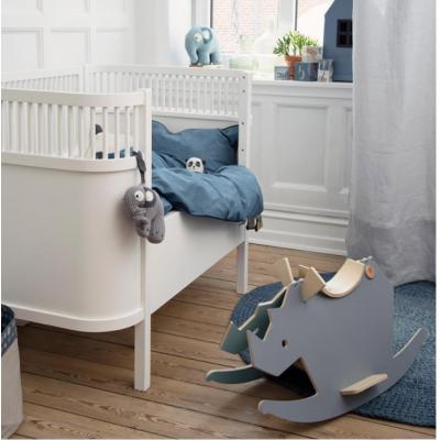 Baby crib retractable children children splice large bed bed guardrail solid wood